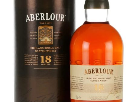 Aberlour 18 Year Old Double Cask Malt Whisky, 70 cl Online Hot Sale