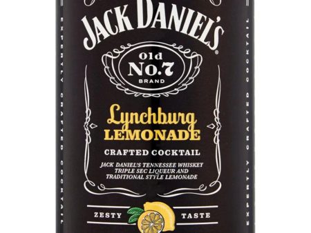 Jack Daniel s Lynchburg Lemonade Premixed Can, 1 x 330 ml Online Hot Sale