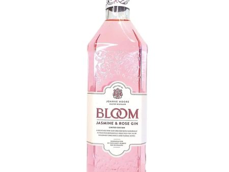 Bloom Jasmine & Rose Pink Gin, 70 cl For Sale