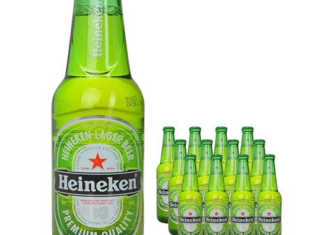 Heineken Premium Lager Beer Bottle Multipack, 12 x 650 ml Cheap