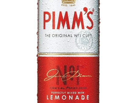 Pimm s & Lemonade Can, 1 x 250 ml Supply