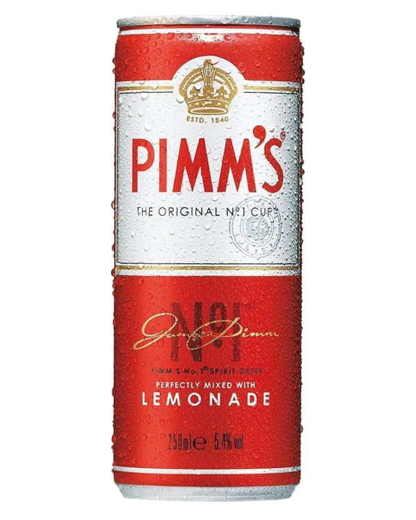 Pimm s & Lemonade Can, 1 x 250 ml Supply