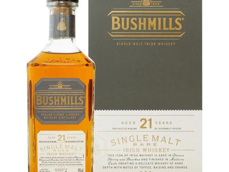 Bushmills 21 Year Old Whiskey, 70 cl For Discount