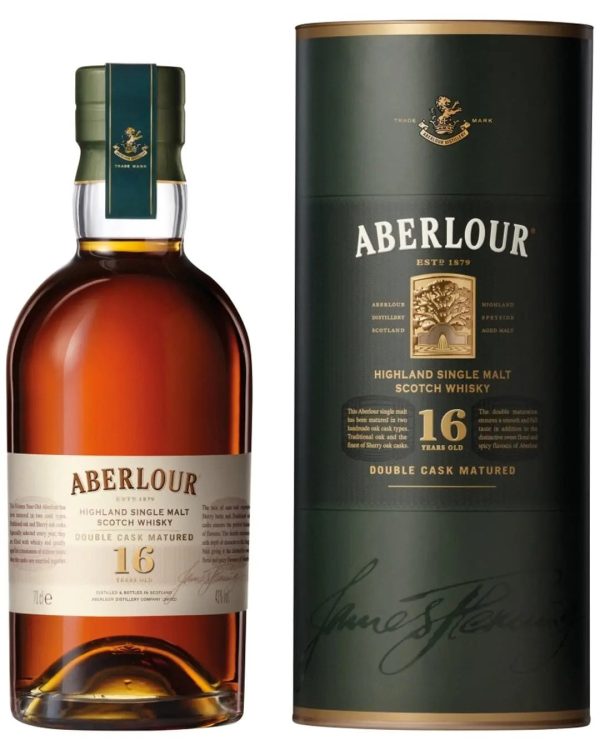 Aberlour 16 Year Old Double Cask Malt Whisky, 70 cl Online