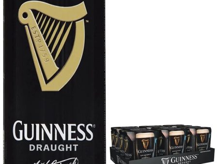 Guinness Draught Beer Can Multipack, 24 x 440 ml Supply