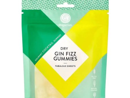 Dry Gin Fizz Gummies, 100 g Hot on Sale