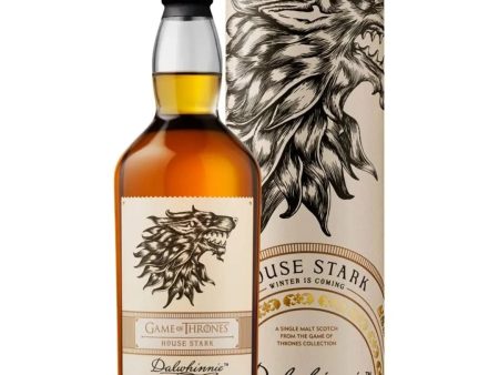 Game of Thrones House Stark - Dalwhinnie Winters Frost Malt Whisky, 70 cl For Discount