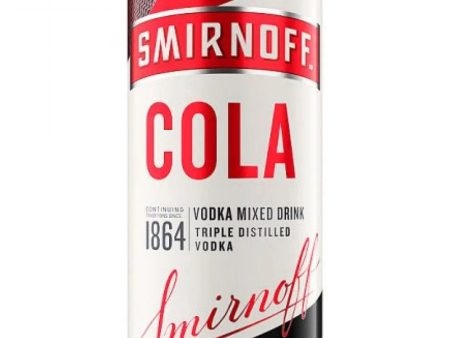 Smirnoff & Cola Can, 1 x 250 ml For Discount