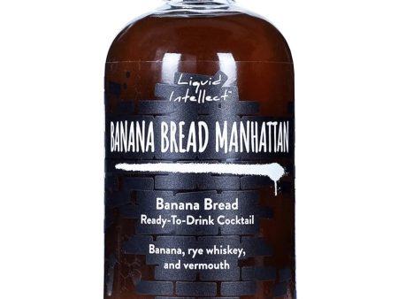 Banana Bread Manhattan Premixed Cocktail, 50 cl For Sale