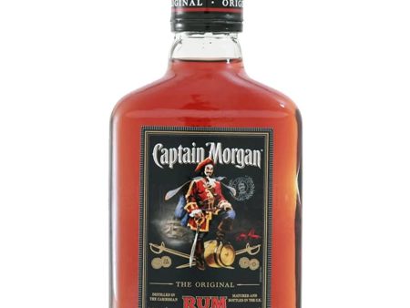 Captain Morgan Dark Rum Small Bottle, 20 cl Hot on Sale