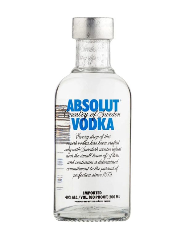 Absolut Vodka Small Bottle, 20 cl on Sale