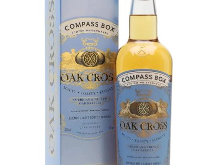 Compass Box Oak Cross Whisky, 70 cl on Sale