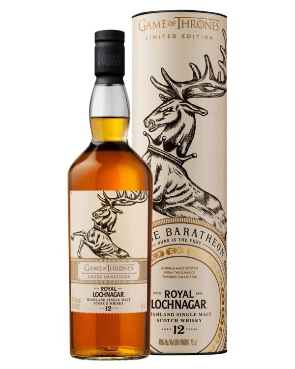 Game of Thrones House Baratheon - Royal Lochnagar 12 Year Old Malt Whisky, 70 cl Hot on Sale