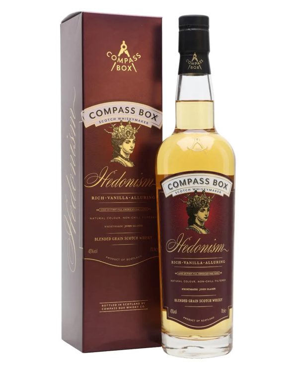 Compass Box Hedonism Whisky, 70 cl Supply