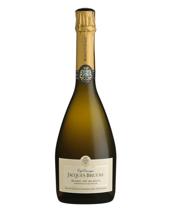 Jacques Bruere Cap Classique Blanc de Blanc, 75 cl Online Hot Sale