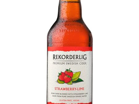 Rekorderlig Strawberry & Lime Cider, 500 ml Discount