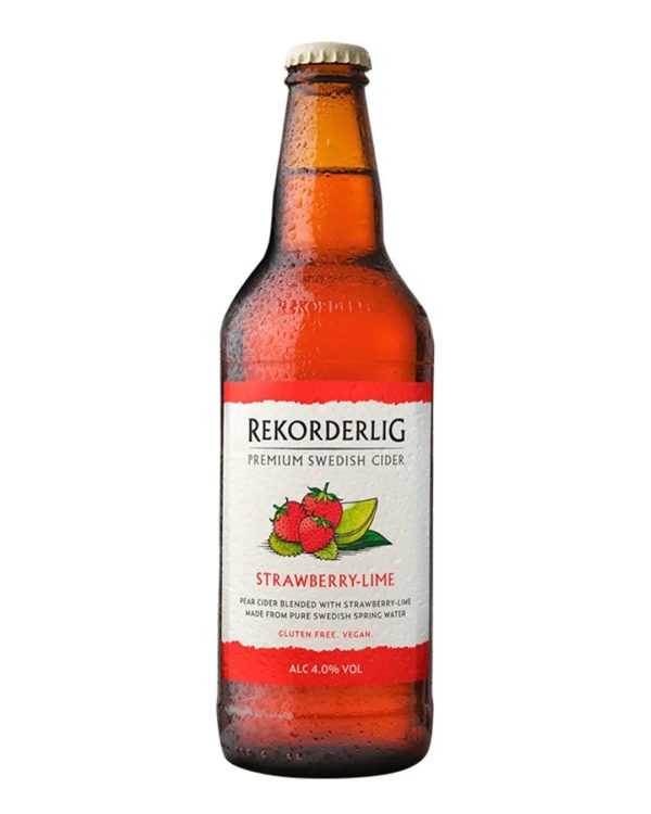 Rekorderlig Strawberry & Lime Cider, 500 ml Discount