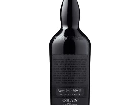 Game of Thrones Night s Watch - Oban Bay Reserve Malt Whisky, 70 cl Online now