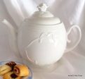 Teapot Shaped Cookie Jar, 9  For Sale