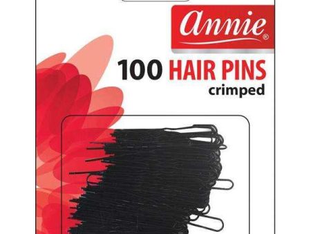 Annie Hair Pins 1 3 4In 100ct Black Fashion