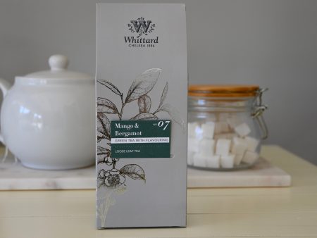 Mango & Bergamot Loose Green Tea Pouch 100g Whittard - Best By: 7 2020 Online Sale