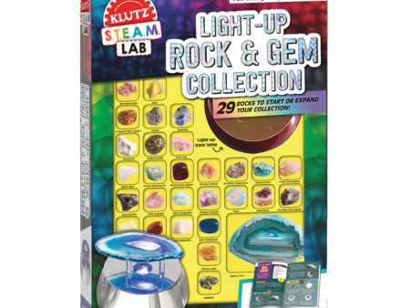 Klutz STEAM Lab Light Up Rock & Gem Collection on Sale