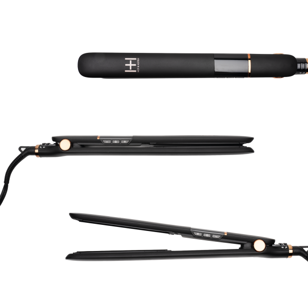 Hot & Hotter Extra Long Ceramic Digital Flat Iron 1 Inch Fashion