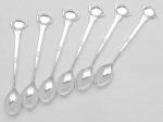 Nickel Plated Teaspoon or Jam Spoon Style #9, Set of 6, 4.5 inches long Sale