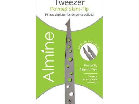 Almine Tweezers Pointed Slant For Cheap