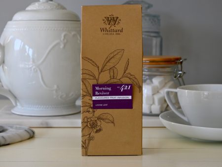 Morning Reviver Fruit Infused Loose Leaf Tea 100g Whittard - Best By: 1 2020 Supply