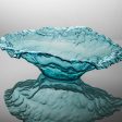 Ultramarine Water Sculpture Bowl Ltd Ed For Cheap