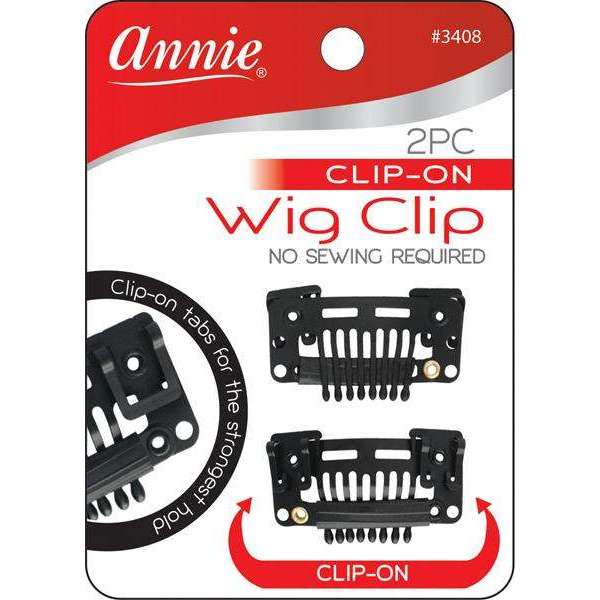 Annie Clip on Wig Clips 2Ct Fashion