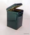 Green Hinged Lid 125g Storage Tin on Sale