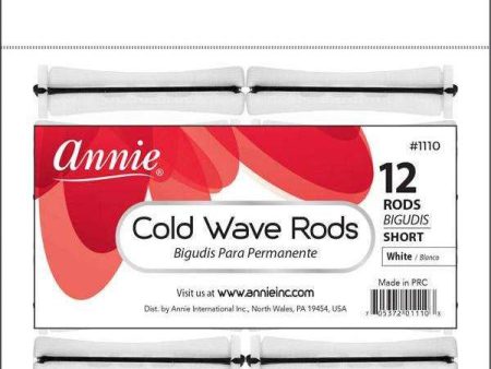 Annie Cold Wave Rods Short 12Ct White For Cheap