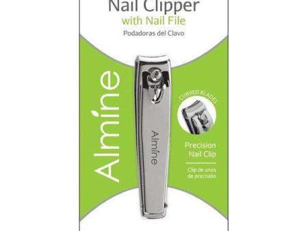 Almine Nail Clipper with File Small Online Hot Sale