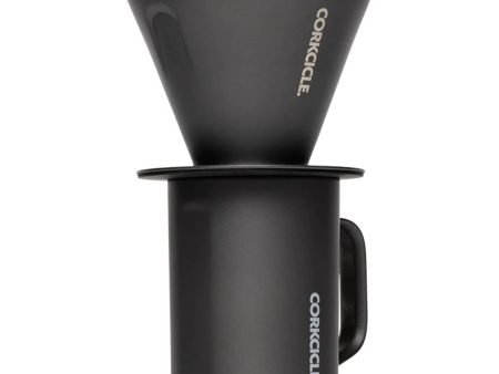 Corkcicle Coffee Pour Over Set in Ceramic Slate For Sale