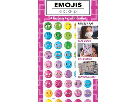 Almine Mask Sticker w Emojis, Assorted Online Hot Sale