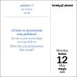 2025 Lonely Planet: Spanish Phrasebook Day-to-Day Calendar on Sale