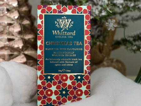 Christmas Tea 25 individually wrapped teabags 50g Whittard Supply