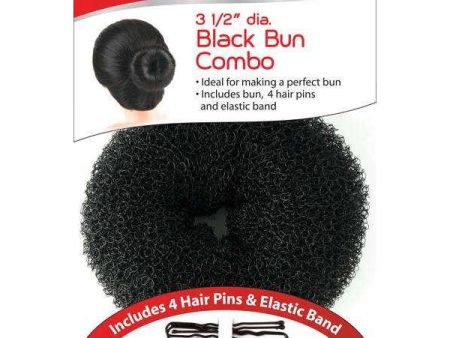 Annie Hair Bun Kit 3.5  Black Sale