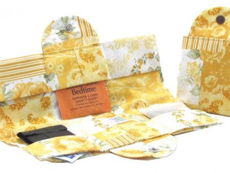 Patchwork Rose Yellow Tea Wallet Thistledown For Sale