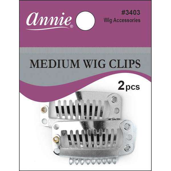 Annie Wig Clips Medium 2Ct Metal For Sale