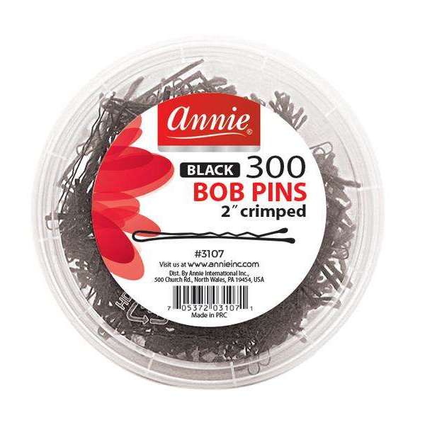 Annie Bob Pins 2  300ct Black For Discount