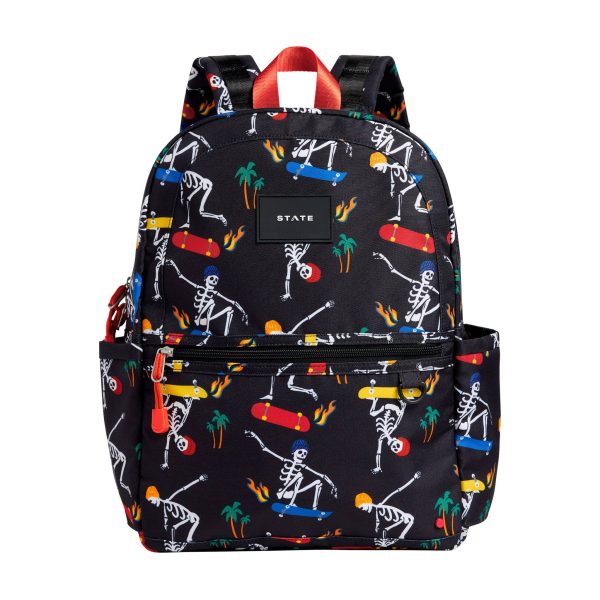 STATE Bags Kane Kids Double Pocket Backpack in Skeleton Skate For Cheap