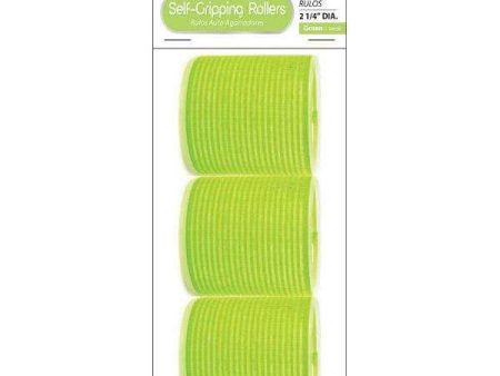 Annie Self-Gripping Rollers 2 1 4In 3Ct Green on Sale