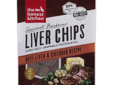 The Honest Kitchen - Dog Trt Liver Chips Beef - Case Of 6-4 Oz Supply