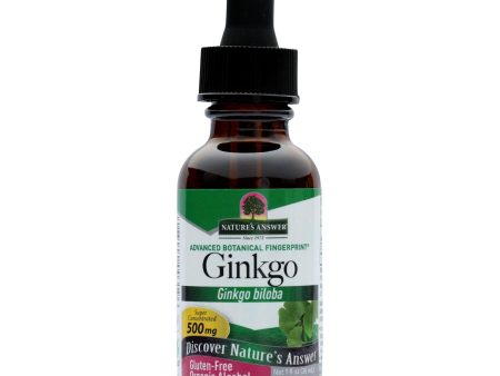 Nature s Answer - Ginkgo Leaf - 1 Fl Oz For Sale