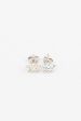 Crystal Star Pave Stud Silver Earrings on Sale