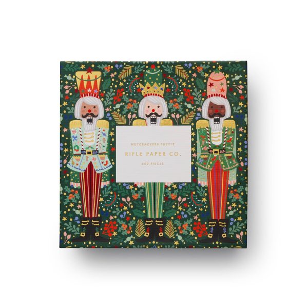 Rifle Paper Co. 500 Piece Nutcracker Brigade Jigsaw Puzzle For Discount