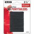 Annie No Tangle Ponytailers 3 1 2In 30ct Black For Discount